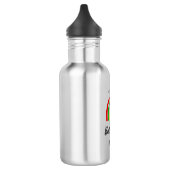 Personalisierte Wasserflasche 'Bester Lehrer der W (Links)