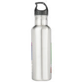 Personalisierte Wasserflasche, Bild hinzufügen! Edelstahlflasche (Rückseite)
