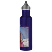 Personalisierte Wasserflasche, Bild hinzufügen! St Edelstahlflasche (Rechts)