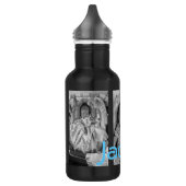 Personalisierte Wasserflasche, fügen Sie Ihre Bild Edelstahlflasche (Links)