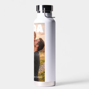 Personalisierte Wasserflasche mit Foto für den Vat Trinkflasche