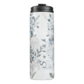 Personalisierte Wasserflasche mit Namen Thermosbecher (Vorderseite)