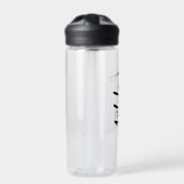 Personalisierte Wasserflasche mit Strohhalm – Benu Trinkflasche (Vorderseite)