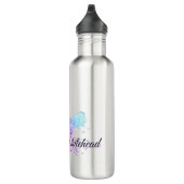 Personalisierte Wasserflasche - Platsch Edelstahlflasche (Rechts)