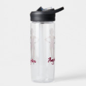 Personalisierte Wasserflasche Ruby Ruffle #1 Trinkflasche (Links)