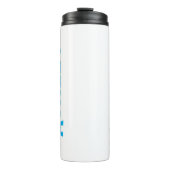 Personalisierte Wasserflasche Thermosbecher (Vorderseite)