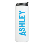 Personalisierte Wasserflasche Thermosbecher (Nach links gedreht)