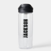 Personalisierte Wasserflasche Trinkflasche (Rückseite)