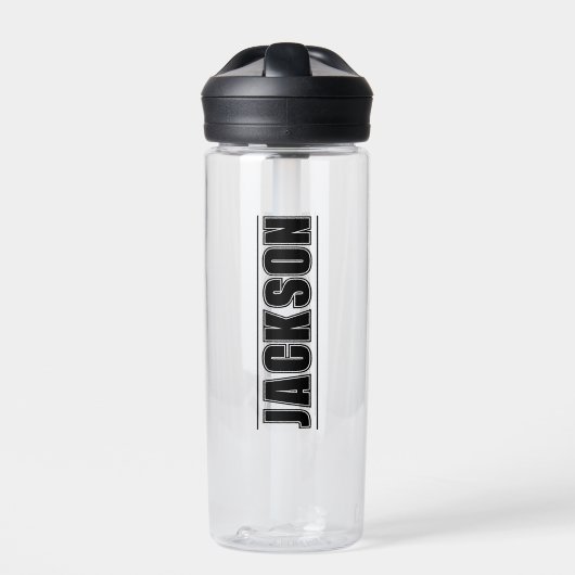 Personalisierte Wasserflasche Trinkflasche (Vorderseite)
