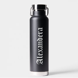 Personalisierte Wasserflasche zu Halloween Trinkflasche