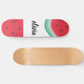 Personalisierte Wassermelone Skateboard (Horizontal)