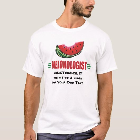 Personalisierte Wassermelone T-Shirt (Vorderseite)