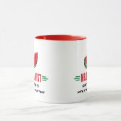 Personalisierte Wassermelone Tasse (Zentrum)