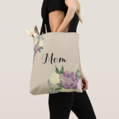 Personalisierte Watercolor-Blumen-Taschen-Tasche Tasche (Von Nahem)