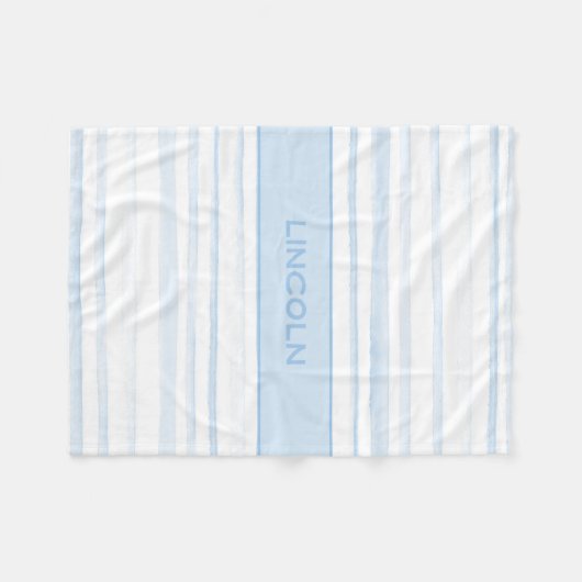 PERSONALISIERTE WATERCOLOR-FLEECE FLEECEDECKE (Vorderseite (Horizontal))