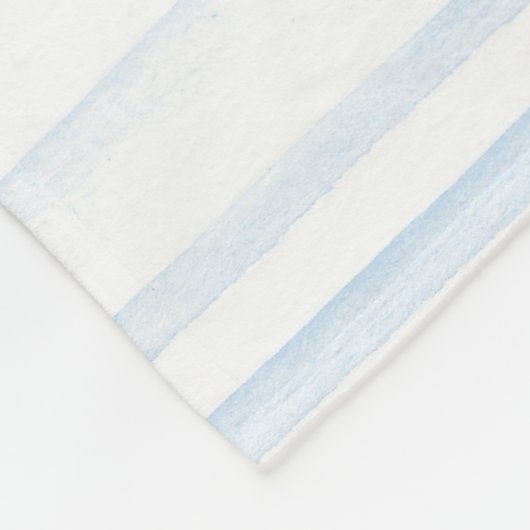 PERSONALISIERTE WATERCOLOR-FLEECE FLEECEDECKE (Ecke)