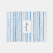 PERSONALISIERTE WATERCOLOR-Fleecedecke Fleecedecke (Vorderseite (Horizontal))
