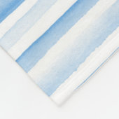PERSONALISIERTE WATERCOLOR-Fleecedecke Fleecedecke (Ecke)