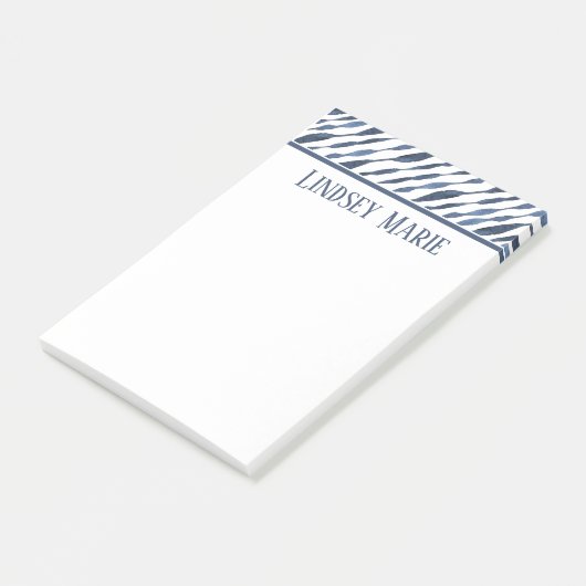 PERSONALISIERTE WATERCOLOR-Nachhinweise Post-it Klebezettel (angewinkelt)