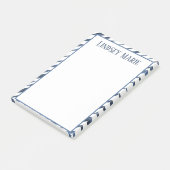 PERSONALISIERTE WATERCOLOR-Nachhinweise Post-it Klebezettel (angewinkelt)