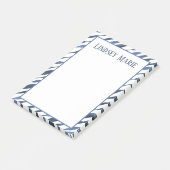 PERSONALISIERTE WATERCOLOR-Nachhinweise Post-it Klebezettel (angewinkelt)