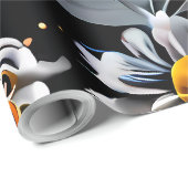 Personalisierte Weddin Geschenkpapier Rolle (Rolleneckpunkt)