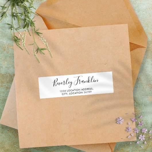 Personalisierte Wedding Guest Address Labels
