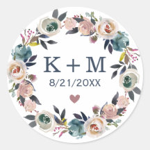 Personalisierte Wedding Monogram Vielen Dank, Gast