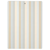 Personalisierte weiche, farbige Grays Vertikale St Klemmbrett (Rückseite)