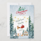 Personalisierte Weihnachten (Vorderseite)