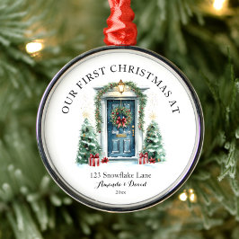 Personalisierte Weihnachten auf unserer neuen Zuha Ornament Aus Metall