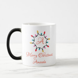 Personalisierte Weihnachten - Frohe Weihnachten Verwandlungstasse