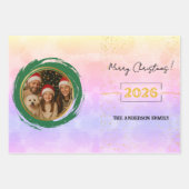 Personalisierte Weihnachten Geschenkpapier Set (Vorderseite 2)