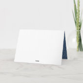 Personalisierte Weihnachten Golden Doodle (Rückseite)