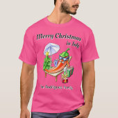 Personalisierte Weihnachten im Juli Chili Kunst im T-Shirt (Vorderseite)