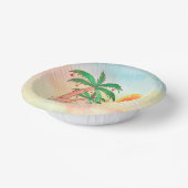 Personalisierte Weihnachten im Juli Party Papier B Pappteller (Gewinkelt)