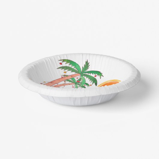 Personalisierte Weihnachten im Juli Party Papier B Pappteller (Gewinkelt)