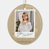 Personalisierte Weihnachten Keramik Ornament (Links)