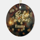 Personalisierte Weihnachten Keramik Ornament (Links)