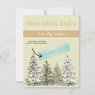 Personalisierte Weihnachten, kleine Geschenke, Gif Einladung