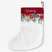 Personalisierte Weihnachten Kleiner Weihnachtsstrumpf (Rückseite)