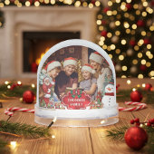 Personalisierte Weihnachten mit Foto und Name Schneekugeln
