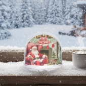 Personalisierte Weihnachten mit Foto und Name Schneekugeln