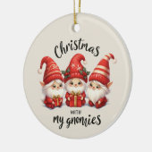 Personalisierte Weihnachten mit My Gnomies Keramik Ornament (Links)