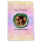 Personalisierte Weihnachten Mittlere Geschenktüte (Vorderseite)