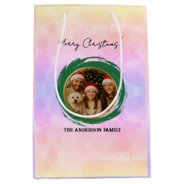 Personalisierte Weihnachten Mittlere Geschenktüte