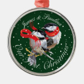 Personalisierte Weihnachten Ornament Aus Metall (Vorne)