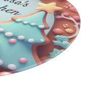 personalisierte Weihnachten Schneidebrett (Ecke)