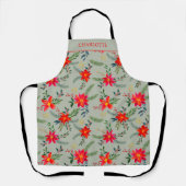 Personalisierte Weihnachten Schürze (Vorderseite)