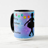 Personalisierte Weihnachten Tasse (Vorderseite Links)